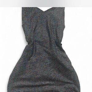 Elegant Black and Multicolor Women's Dress